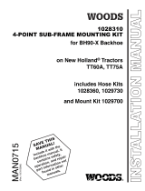 Woods Equipment TV Mount 1028310 User manual