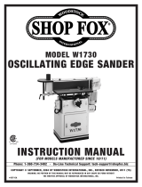 Woodstock Sander W1730 User manual