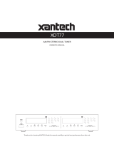 Xantech XDT77 User manual