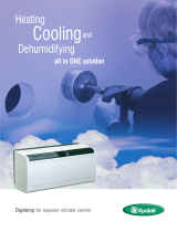 Xpelair Air Conditioner Digitemp User manual