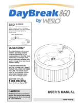 Weslo Daybreak 860 User manual