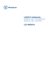Westinghouse LD-4655VX User manual