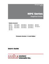 Western Telematic MPC-20VS30-2 User manual