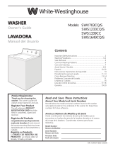 White-Westinghouse SWS1233CQ User manual