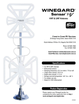 Winegard Sensar HV User manual