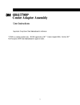 3M Full Facepiece Reusable Respirator 6800 Medium 4 EA/Case User manual