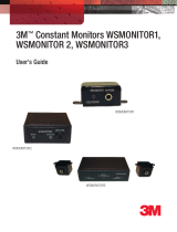 3M WSMONITOR3 User manual