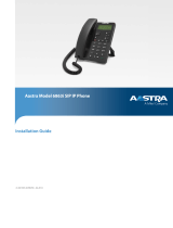 Aastra Telecom IP Phone 6863i User manual