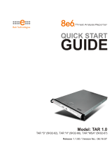 8e6 Technologies Network Card TAR 1.0 User manual