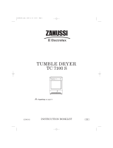 Zanussi Clothes Dryer TC 7103 S User manual