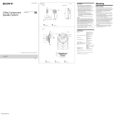 Sony XS-FB1621C Owner's manual
