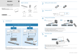 Sony HT-S350 Quick start guide