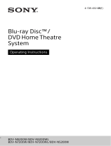 Sony BDV-N7200W Operating instructions