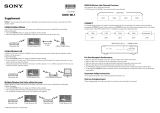 Sony DMX-WL1 Owner's manual