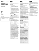Sony SF32N4/TQM User manual