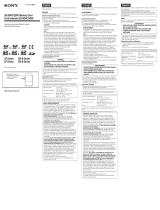 Sony SF32N4/TQM User manual