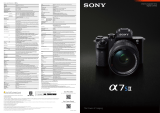 Sony ILCE-7SM2 Owner's manual