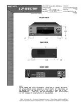 Sony SLV-678HF Installation guide