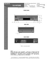 Sony SLV-N70 Installation guide