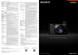 Sony DSC-RX100M5 Quick start guide