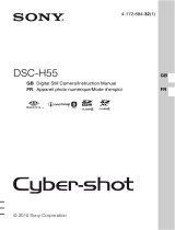 Sony DSC-H55 Operating instructions