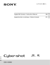 Sony DSC-S3000 Operating instructions