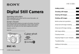 Sony DSC-V1 User manual