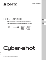 Sony DSC-T99 Operating instructions