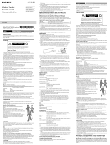 Sony SRS-XB32 Reference guide