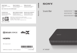 Sony HT-X9000F Operating instructions