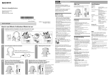 Sony MDR-XB450BV Operating instructions