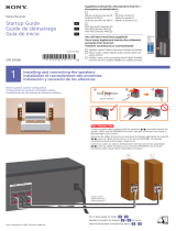 Sony STR-DH190 Installation guide