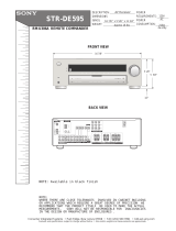 Sony STR-DE595 Installation guide