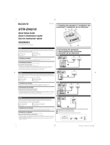 Sony STR-DH510 Quick start guide