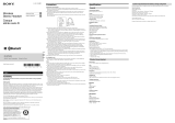 Sony DR-BTN200 Owner's manual