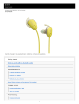 Sony WI-SP600N Owner's manual