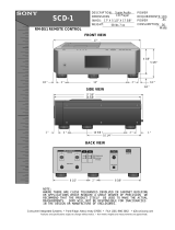 Sony SCD-1 Installation guide