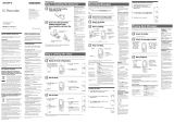 Sony ICD-B600 Operating instructions