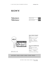 Sony XBR-49X900E Reference guide