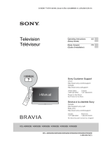Sony KDL-40W600B Operating instructions