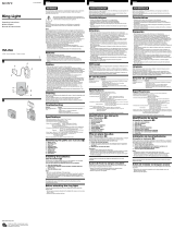 Sony HVL-RLA Owner's manual