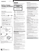 Sony BC-TRP Operating instructions