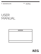 AEG A83400HLW0 User manual