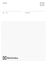 Electrolux EIT815 User manual