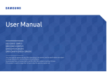 Samsung QB75H User manual