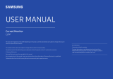 Samsung C34J791WTU User manual