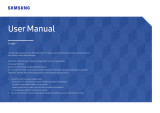 Samsung S27H850QFE User manual