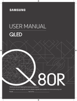 Samsung QE55Q80RAT User manual