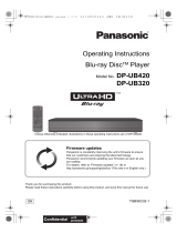 Panasonic DP-UB420GNK User manual