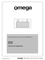 Omega ORU52X User manual